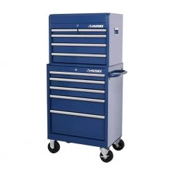 Husky 27 in. 10-Drawer Blue Tool Chest Combo -Tool Storage Online Shop blue husky tool chest combos h27ch5tr5blu 40 1000
