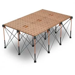 BORA 30 in. x 48 in. x 72 in. Steel Centipede Work Support Sawhorse with Accessories -Tool Storage Online Shop bora saw horses ck12s 77 1000