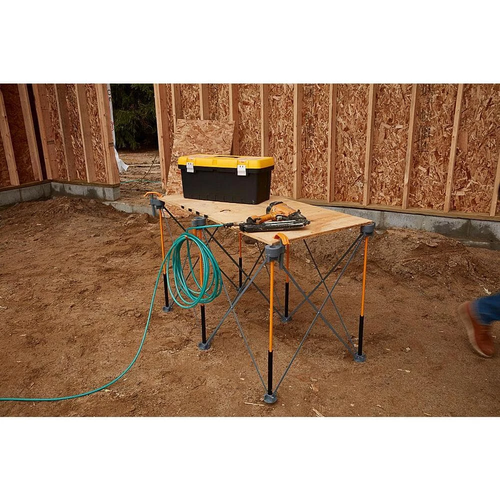 BORA 30 in. x 24 in. x 48 in. Steel Centipede Work Support Sawhorse with Exclusive Accessories 14 BORA 30 in. x 24 in. x 48 in. Steel Centipede Work Support Sawhorse with Exclusive Accessories - Image 12