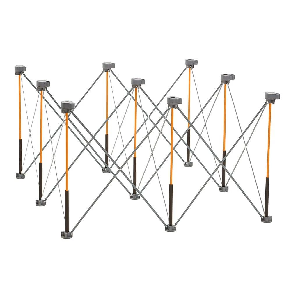BORA 30 in. x 48 in. x 48 in. Steel Centipede Work Support Sawhorse with Accessories 3 BORA 30 in. x 48 in. x 48 in. Steel Centipede Work Support Sawhorse with Accessories