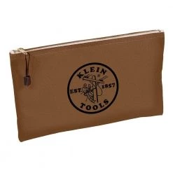 Klein Tools 12-1/2 in. Multi-Color Zipper Bags-Canvas (4-Pack) -Tool Storage Online Shop brown black gray red klein tools tool bags 5141 a0 1000