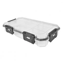 Husky 12 in. 9-Compartment Waterproof Storage Bin Small Parts Organizer -Tool Storage Online Shop clear husky small parts organizers thd2015 03 1f 1000
