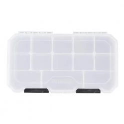 Husky 12 in. 13-Compartment Storage Bin Small Parts Organizer