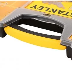 Stanley 25-Compartment Shallow Pro Small Parts Organizer 15 Stanley 25-Compartment Shallow Pro Small Parts Organizer -Tool Storage Online Shop clear yellow stanley small parts organizers 014725r 40 1000