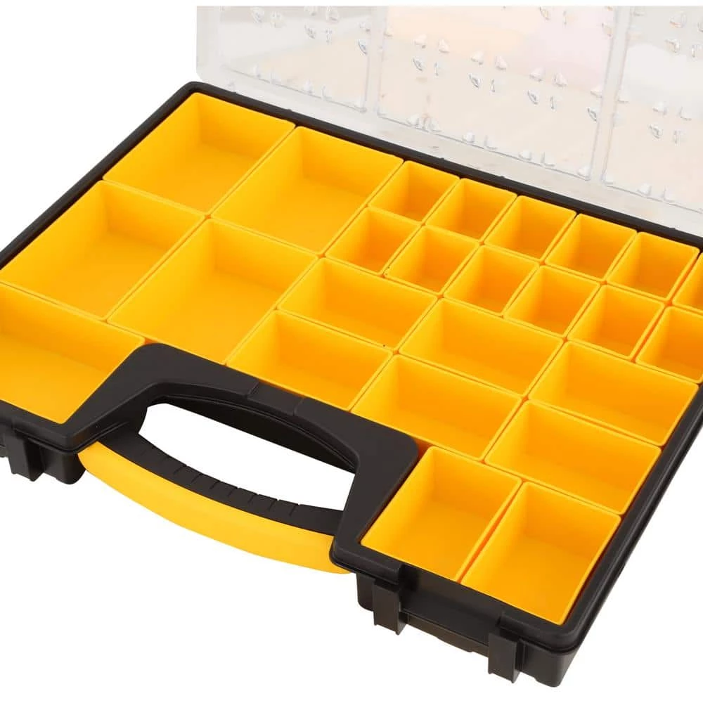 Stanley 25-Compartment Shallow Pro Small Parts Organizer 4 Stanley 25-Compartment Shallow Pro Small Parts Organizer - Image 2