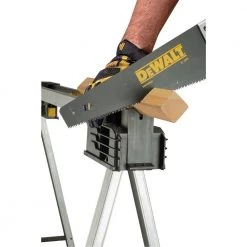 DEWALT 32 in. Metal Folding Sawhorse (2-Pack) -Tool Storage Online Shop dewalt saw horses dwst111552pk 1f 1000