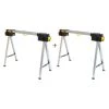 DEWALT 32 in. Metal Folding Sawhorse (2-Pack) -Tool Storage Online Shop dewalt saw horses dwst111552pk 64 1000