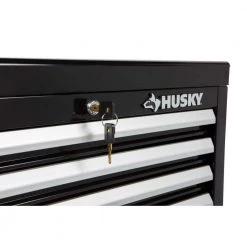 Husky 26 in. W x 12 in. D Standard Duty 4-Drawer Top Tool Chest in Gloss Black -Tool Storage Online Shop gloss black husky top tool chests hkst98065bk 76 1000