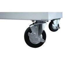 Husky 46 in. W x 24.5 in D Standard Duty 9-Drawer Mobile Workbench Tool Chest with Solid Wood Top in Gloss White 25 Husky 46 in. W x 24.5 in D Standard Duty 9-Drawer Mobile Workbench Tool Chest with Solid Wood Top in Gloss White -Tool Storage Online Shop gloss white with silver trim husky mobile workbenches hotc4609bj6m 76 1000