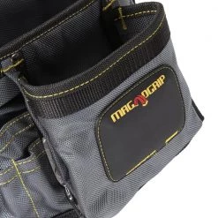 MagnoGrip 11 in. 10-Pocket Platinum Magnetic Tool Pouch with Belt -Tool Storage Online Shop gray magnogrip tool belts 002 474 77 1000