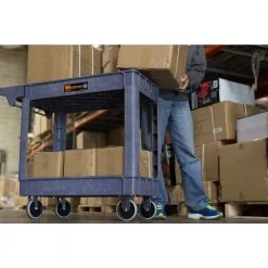 WEN 500 lbs. Capacity 40 in. x 17 in. H Service Utility Cart -Tool Storage Online Shop gray wen tool carts 73002t 1f 1000