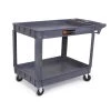 WEN 25.5 in. x 46 in. 500 lbs. Capacity Extra-Wide Service Utility Cart -Tool Storage Online Shop gray wen tool carts 73004t 64 1000
