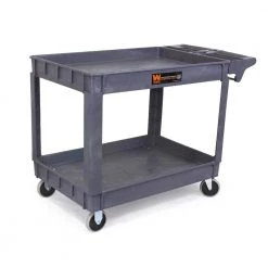 WEN 25.5 in. x 46 in. 500 lbs. Capacity Extra-Wide Service Utility Cart