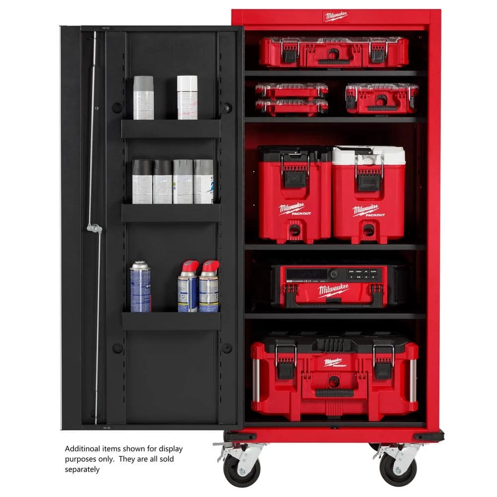Milwaukee 27 in. 4-Shelf Tool Locker 7 Milwaukee 27 in. 4-Shelf Tool Locker - Image 5