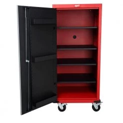 Milwaukee 27 in. 4-Shelf Tool Locker 14 Milwaukee 27 in. 4-Shelf Tool Locker -Tool Storage Online Shop red and black milwaukee side tool cabinets lockers 48 22 8586 4f 1000