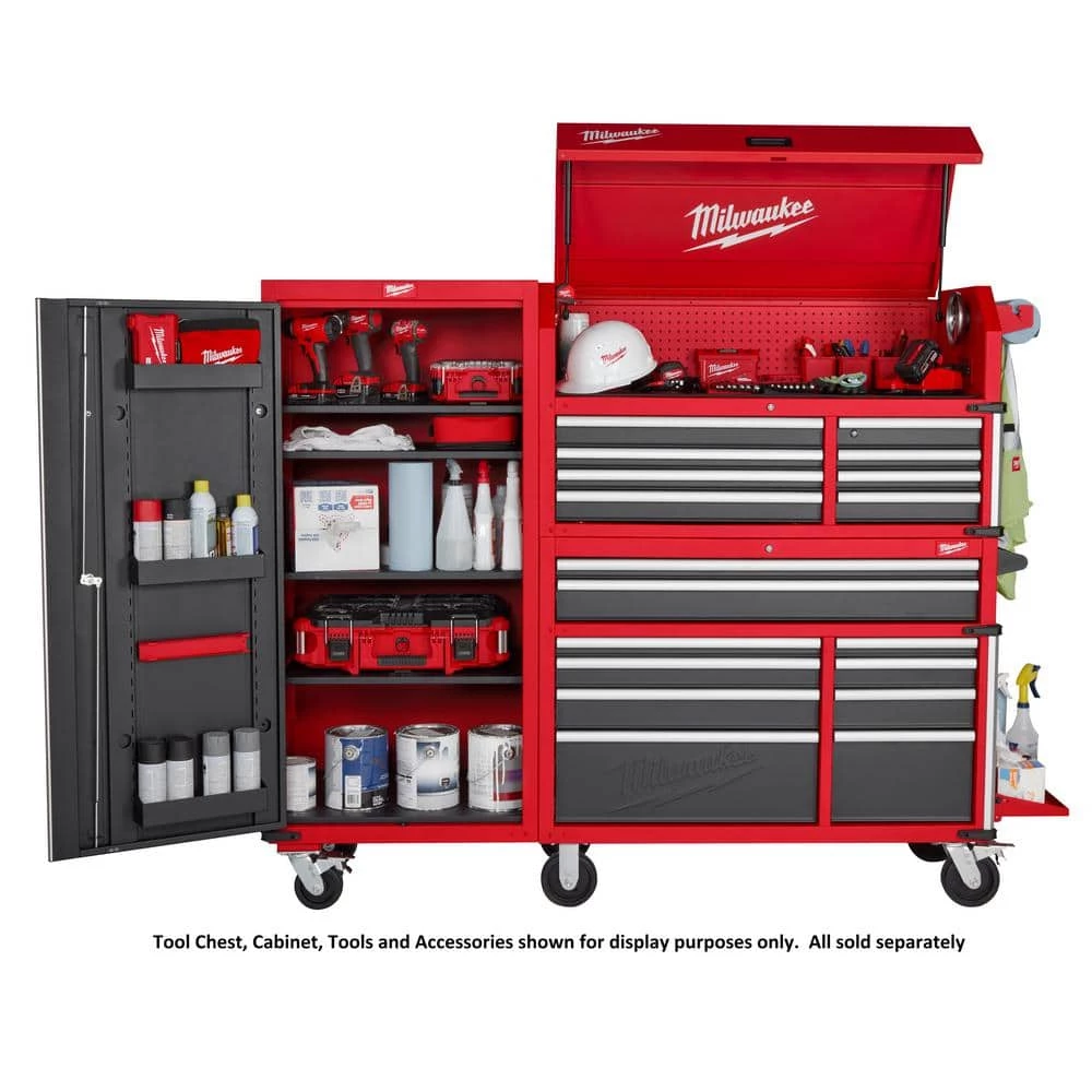 Milwaukee 27 in. 4-Shelf Tool Locker 10 Milwaukee 27 in. 4-Shelf Tool Locker - Image 8