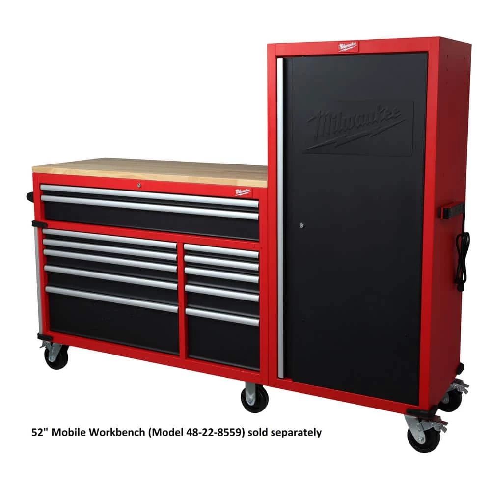Milwaukee 27 in. 4-Shelf Tool Locker 11 Milwaukee 27 in. 4-Shelf Tool Locker - Image 9