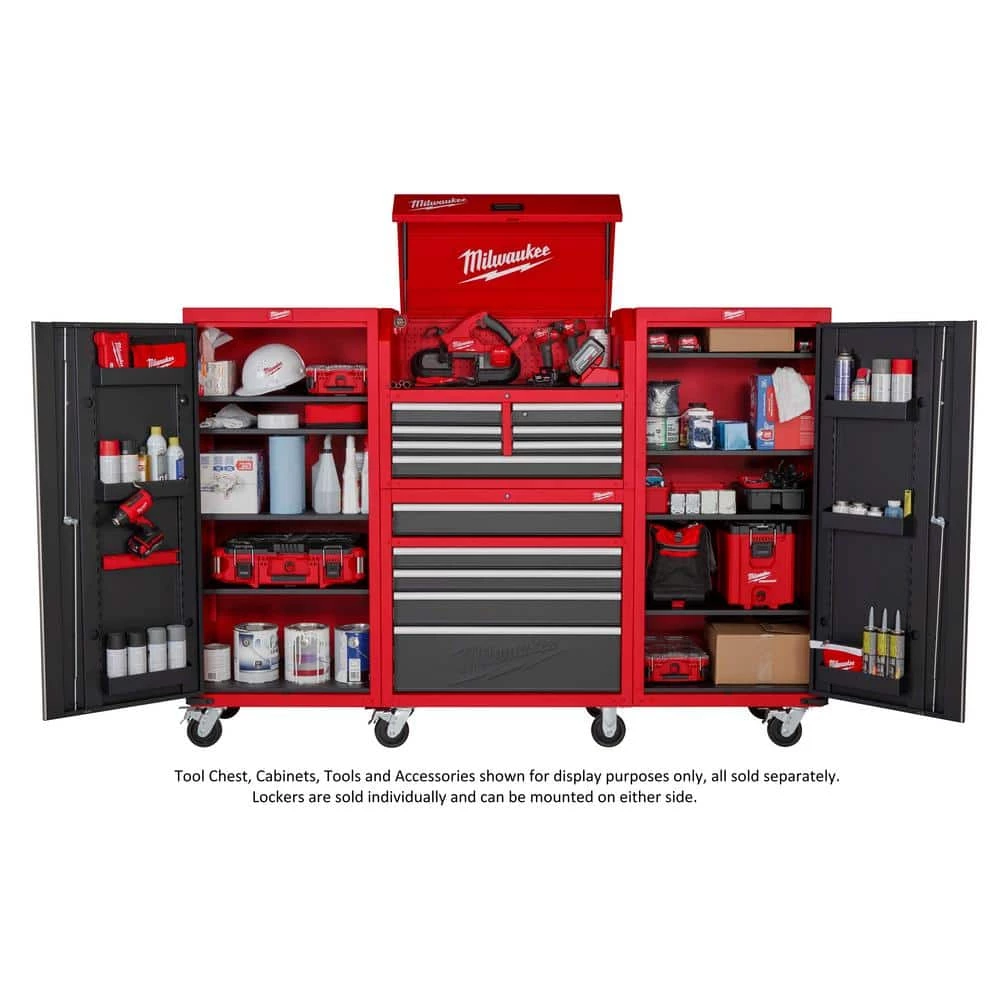 Milwaukee 27 in. 4-Shelf Tool Locker 9 Milwaukee 27 in. 4-Shelf Tool Locker - Image 7