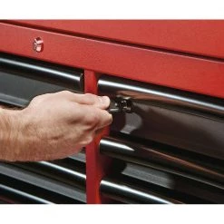 Milwaukee 46 in. 8-Drawer Steel Storage Top Chest in Red and Black 22 Milwaukee 46 in. 8-Drawer Steel Storage Top Chest in Red and Black -Tool Storage Online Shop red and black textured powder coating milwaukee top tool chests 48 22 8510 c3 1000