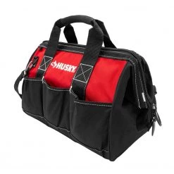 Husky 15 in. 8 Pocket Zippered Tool Bag 16 Husky 15 in. 8 Pocket Zippered Tool Bag -Tool Storage Online Shop red black husky tool bags hd60015 th 4f 1000