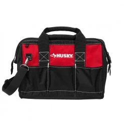 Husky 15 in. 8 Pocket Zippered Tool Bag