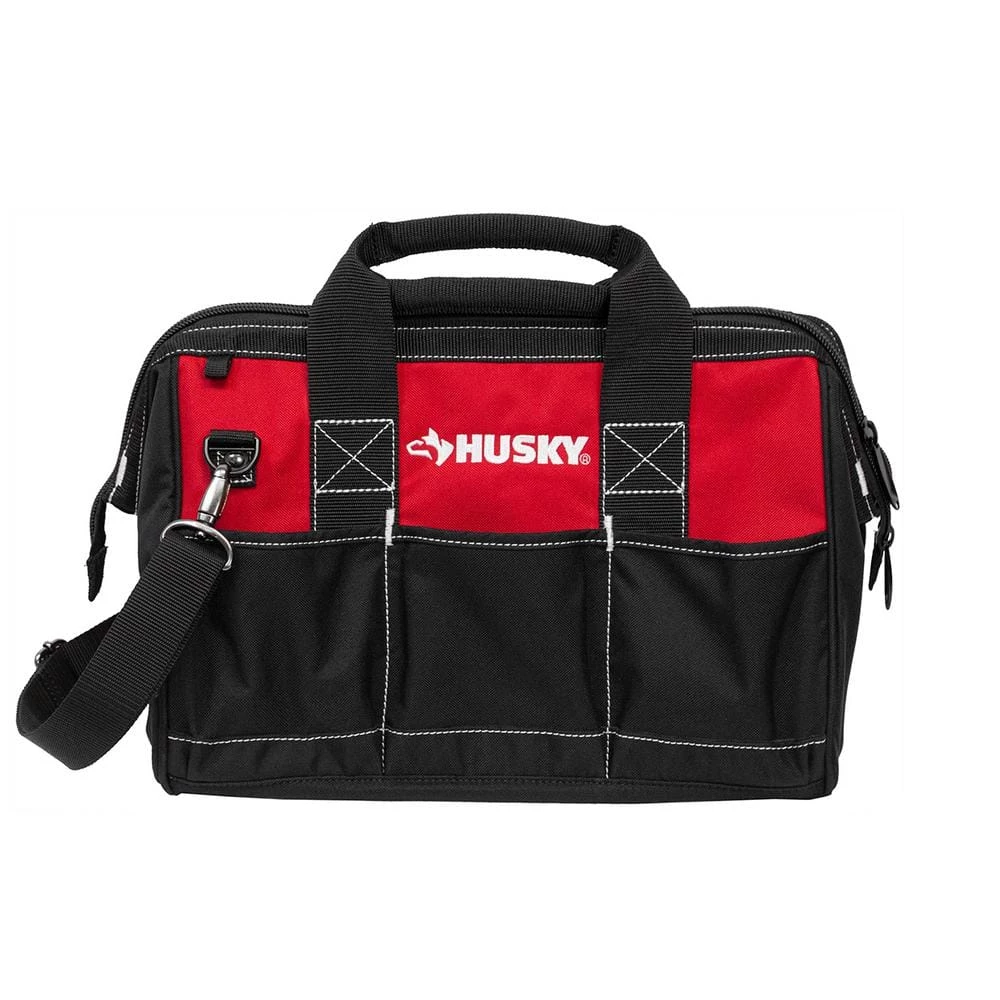 Husky 15 in. 8 Pocket Zippered Tool Bag 3 Husky 15 in. 8 Pocket Zippered Tool Bag