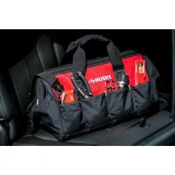 Husky 18 in. 14 Pocket Zippered Tool Bag -Tool Storage Online Shop red black husky tool bags hd60018 th 31 1000