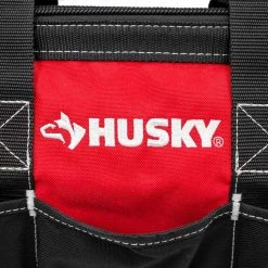 Husky 18 in. 14 Pocket Zippered Tool Bag -Tool Storage Online Shop red black husky tool bags hd60018 th 44 1000
