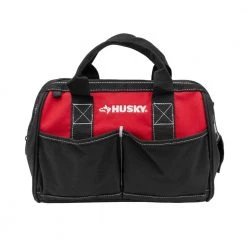 Husky 14 in. Rolling Tool Bag with Stackable 12 in. Tool Bag -Tool Storage Online Shop red black husky tool bags hd650142 th bd e1 1000