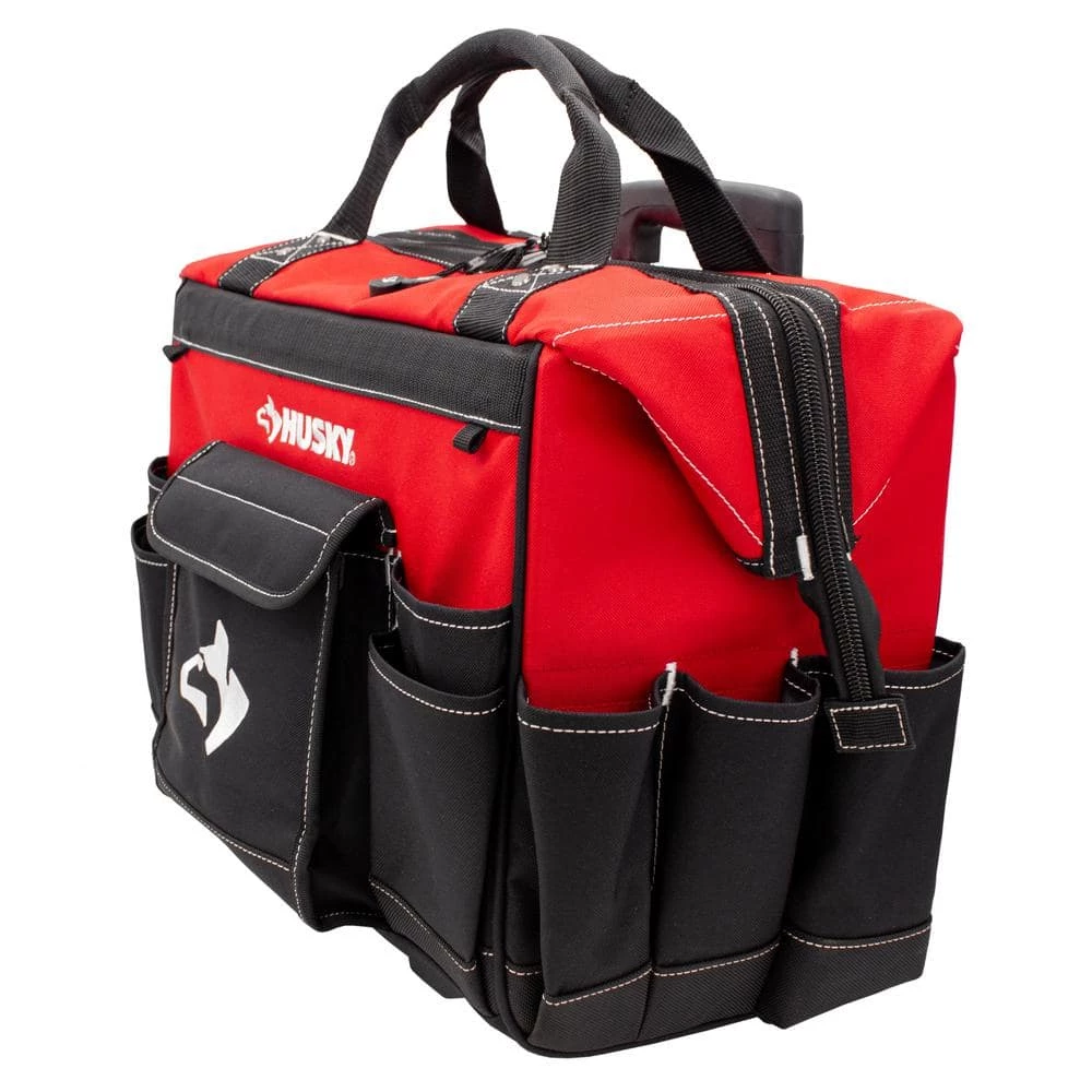 Husky 18 in. 18 Pocket Rolling Tool Bag 10 Husky 18 in. 18 Pocket Rolling Tool Bag - Image 8