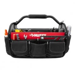 Husky 17 in. 18 Pocket Open Top Tool Bag 20 Husky 17 in. 18 Pocket Open Top Tool Bag -Tool Storage Online Shop red black husky tool bags hd70017 th c3 1000