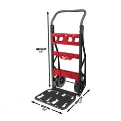 Milwaukee 20 in. W PACKOUT 2-Wheel Utility Tool Cart with 15 in. PACKOUT Backpack (2-Piece) 17 Milwaukee 20 in. W PACKOUT 2-Wheel Utility Tool Cart with 15 in. PACKOUT Backpack (2-Piece) -Tool Storage Online Shop red black milwaukee modular tool storage systems 48 22 8415 48 22 8301 40 1000