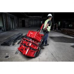 Milwaukee PACKOUT 20 in. 2-Wheel Utility Cart Kit (3-Piece) 31 Milwaukee PACKOUT 20 in. 2-Wheel Utility Cart Kit (3-Piece) -Tool Storage Online Shop red black milwaukee modular tool storage systems 48 22 8415 48 22 8425 48 22 8424 31 1000