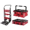Milwaukee PACKOUT 20 in. 2-Wheel Utility Cart Kit (3-Piece)