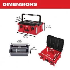 Milwaukee PACKOUT 20 in. 2-Wheel Utility Cart Kit (3-Piece) 22 Milwaukee PACKOUT 20 in. 2-Wheel Utility Cart Kit (3-Piece) -Tool Storage Online Shop red black milwaukee modular tool storage systems 48 22 8415 48 22 8425 48 22 8424 66 1000