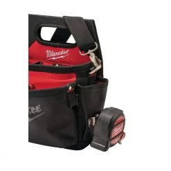 Milwaukee 15-Pocket Electricians Tool Holder with Quick Adjust Belt and 6-in-1 Wire Stripper Pliers -Tool Storage Online Shop red black milwaukee tool belts 48 22 8112 48 22 3079 66 1000