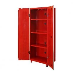 Husky 2-Pack Steel Shelf Set in Red (30 in. W x 15 in. D) for Ready-to-Assemble 30 in. Freestanding Garage Cabinet -Tool Storage Online Shop red husky garage cabinet accessories g3000psr us 40 1000