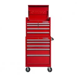 Husky 27 in. 11-Drawer Tool Chest and Cabinet Combo in Red -Tool Storage Online Shop red husky tool chest combos 410 026 0111 4f 1000
