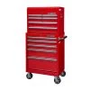 Husky 27 in. 11-Drawer Tool Chest and Cabinet Combo in Red -Tool Storage Online Shop red husky tool chest combos 410 026 0111 64 1000