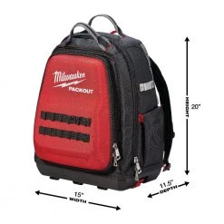 Milwaukee 15 in. PACKOUT Backpack with 7-in-1 Conduit Reaming Multi-Bit Screwdriver -Tool Storage Online Shop red milwaukee modular tool storage systems 48 22 8301 48 22 2870 1d 1000