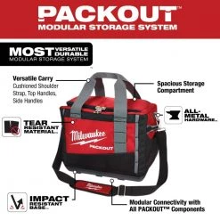 Milwaukee 15 in. PACKOUT Backpack with 15 in. Tool Bag -Tool Storage Online Shop red milwaukee modular tool storage systems 48 22 8301 48 22 8321 a0 1000