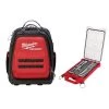 Milwaukee 15 in. PACKOUT Backpack 3/8 in. Drive METRIC Ratchet and Socket Mechanics Tool Set with PACKOUT Case (32-Piece) -Tool Storage Online Shop red milwaukee modular tool storage systems 48 22 8301 48 22 9482 64 1000