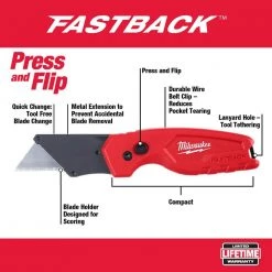 Milwaukee 10 in. PACKOUT Tote with Fastback Folding Utility Knife Set (2-Pack) 18 Milwaukee 10 in. PACKOUT Tote with Fastback Folding Utility Knife Set (2-Pack) -Tool Storage Online Shop red milwaukee modular tool storage systems 48 22 8310 48 22 1503 a0 1000