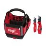 Milwaukee 10 in. PACKOUT Tote with FASTBACK 6-In-1 Folding Utility Knife and FASTBACK Compact Folding Utility Knife Set -Tool Storage Online Shop red milwaukee modular tool storage systems 48 22 8310 48 22 1505q 64 1000