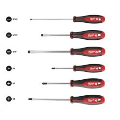 Milwaukee 10 in. PACKOUT Tote with Screwdriver Set (6-Pieces) -Tool Storage Online Shop red milwaukee modular tool storage systems 48 22 8310 48 22 2706 1f 1000