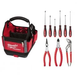 Milwaukee PACKOUT Tote With Hand Tool Set (10-Piece )