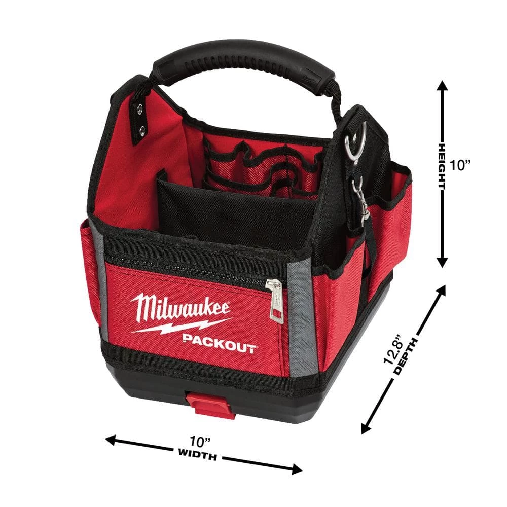 Milwaukee 10 in. PACKOUT Tote with 25 ft. Compact Tape Measure 6 Milwaukee 10 in. PACKOUT Tote with 25 ft. Compact Tape Measure - Image 4