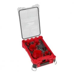 Milwaukee 10 in. PACKOUT Tote BIG HAWG Carbide Hole Saw Kit with PACKOUT Case (9-Piece) 19 Milwaukee 10 in. PACKOUT Tote BIG HAWG Carbide Hole Saw Kit with PACKOUT Case (9-Piece) -Tool Storage Online Shop red milwaukee modular tool storage systems 48 22 8310 49 56 9295 77 1000