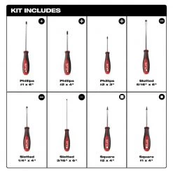 Milwaukee 15 in. Packout Tote with Screwdriver Set (8-Piece) 23 Milwaukee 15 in. Packout Tote with Screwdriver Set (8-Piece) -Tool Storage Online Shop red milwaukee modular tool storage systems 48 22 8315 48 22 2718 4f 1000