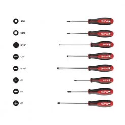 Milwaukee 15 in. Packout Tote with Screwdriver Set (8-Piece) 22 Milwaukee 15 in. Packout Tote with Screwdriver Set (8-Piece) -Tool Storage Online Shop red milwaukee modular tool storage systems 48 22 8315 48 22 2718 c3 1000